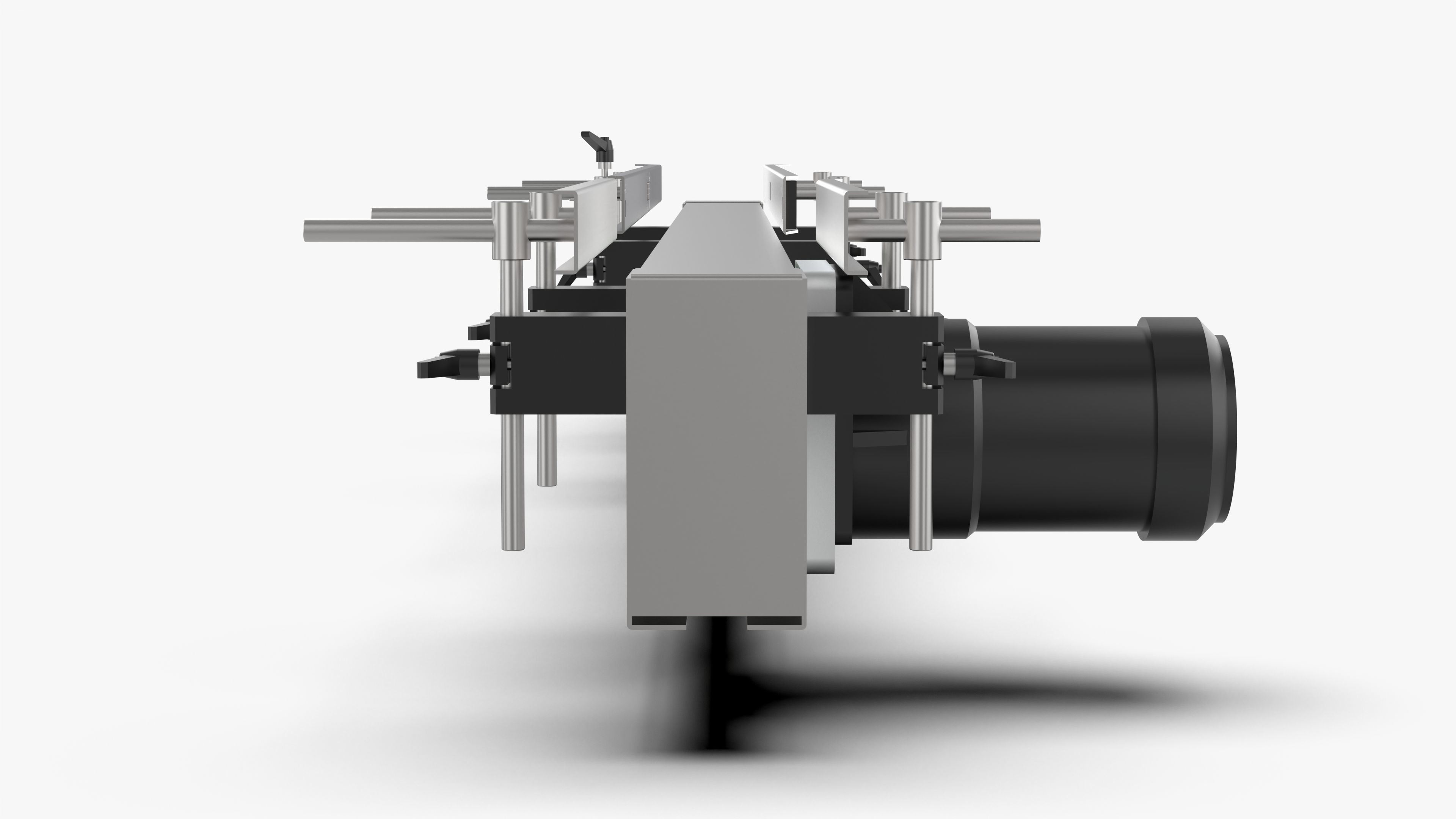 Plate Chain Conveyor Belt Free 3D model_10