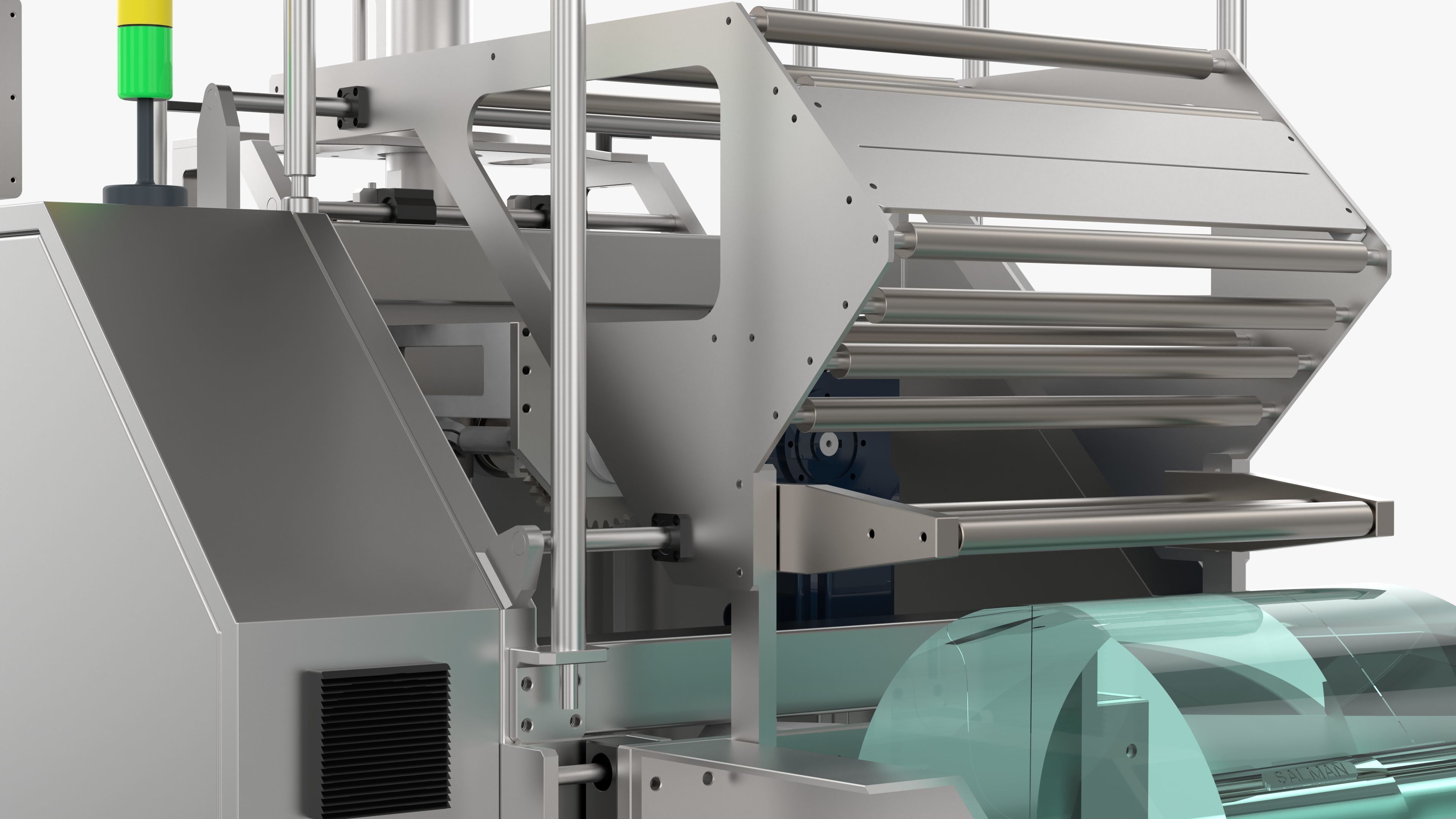 Vertical Fill Seal Packaging Machine 3D model_15