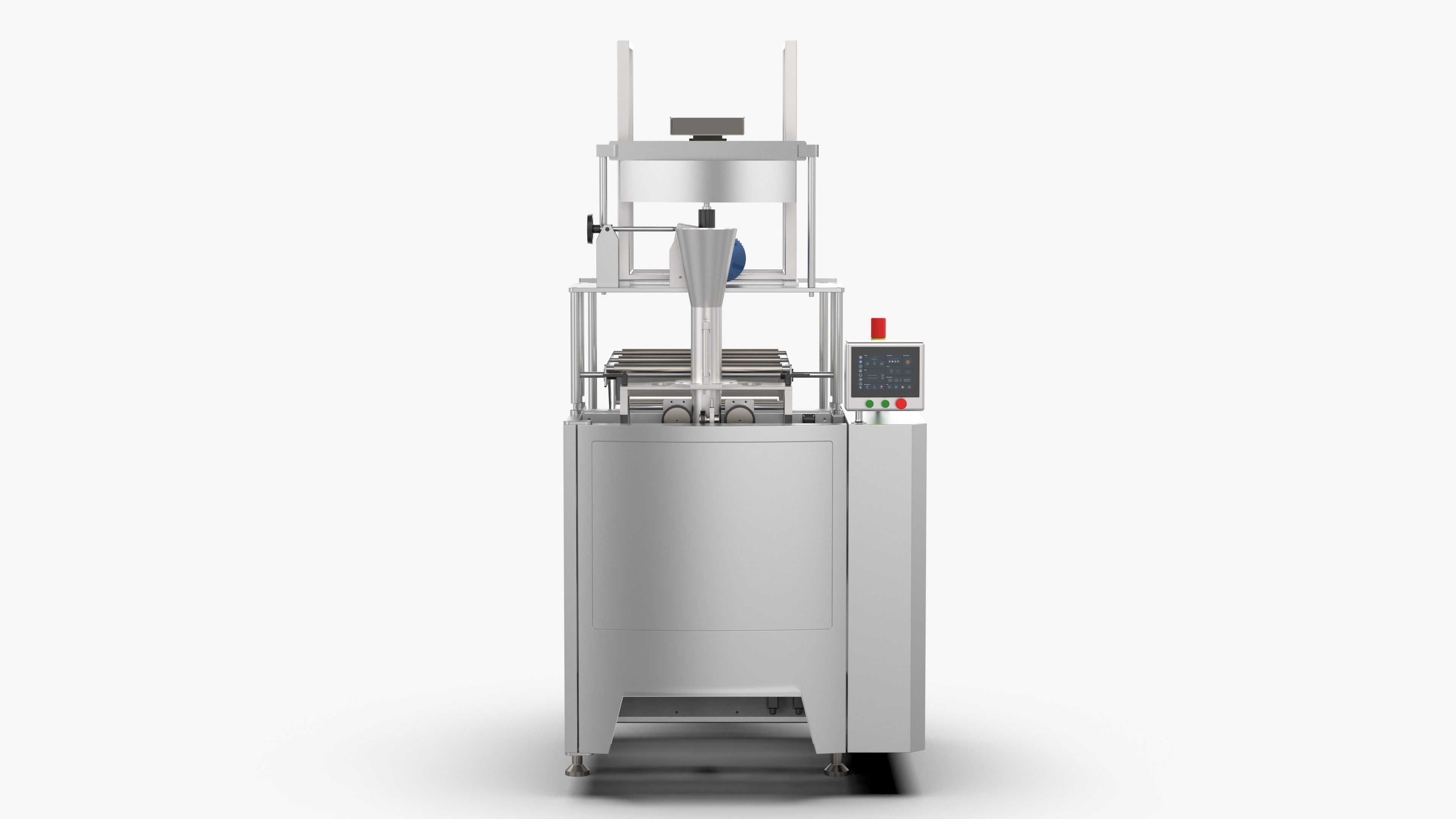 Vertical Fill Seal Packaging Machine 3D model_5