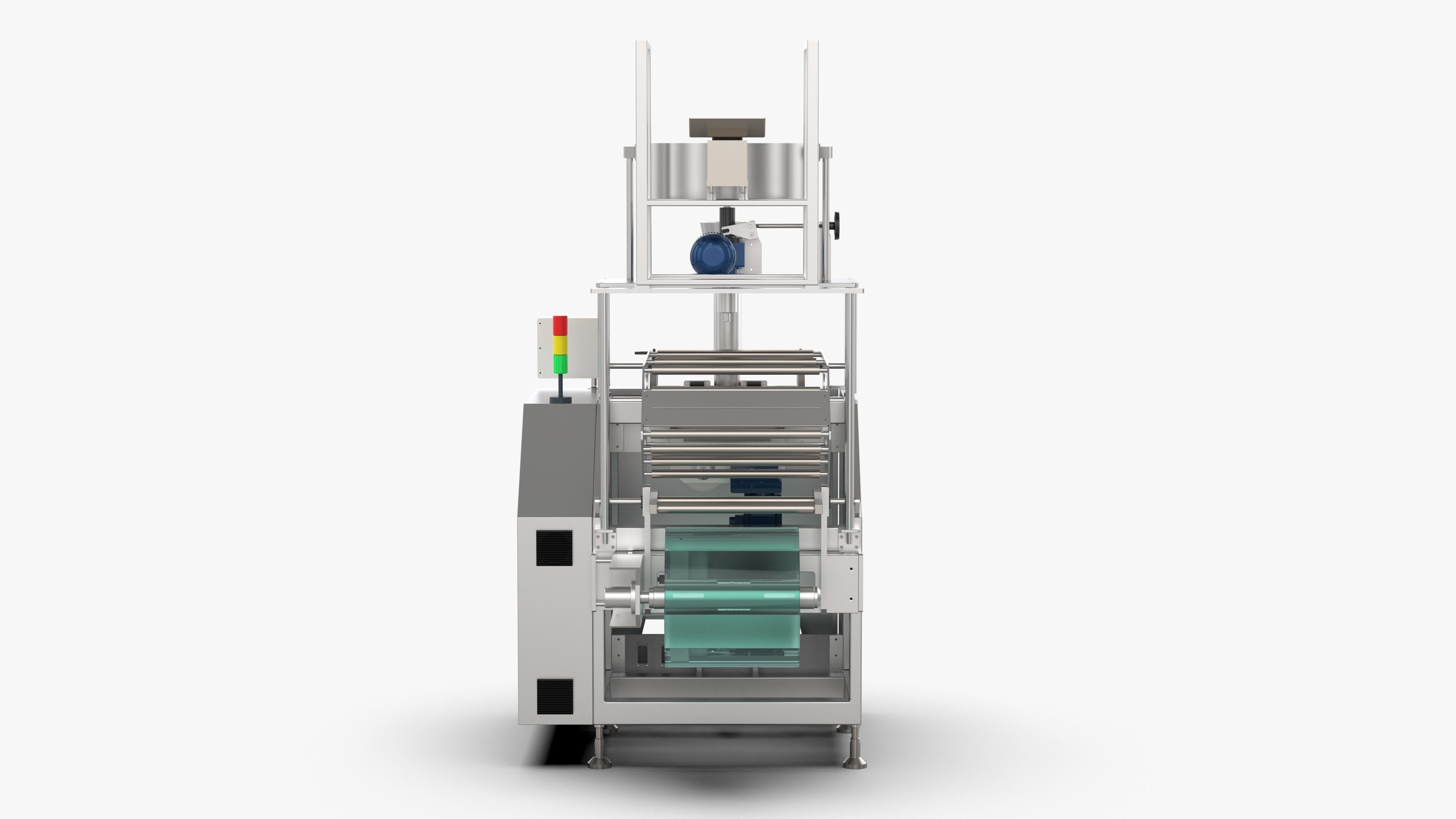 Vertical Fill Seal Packaging Machine 3D model_7