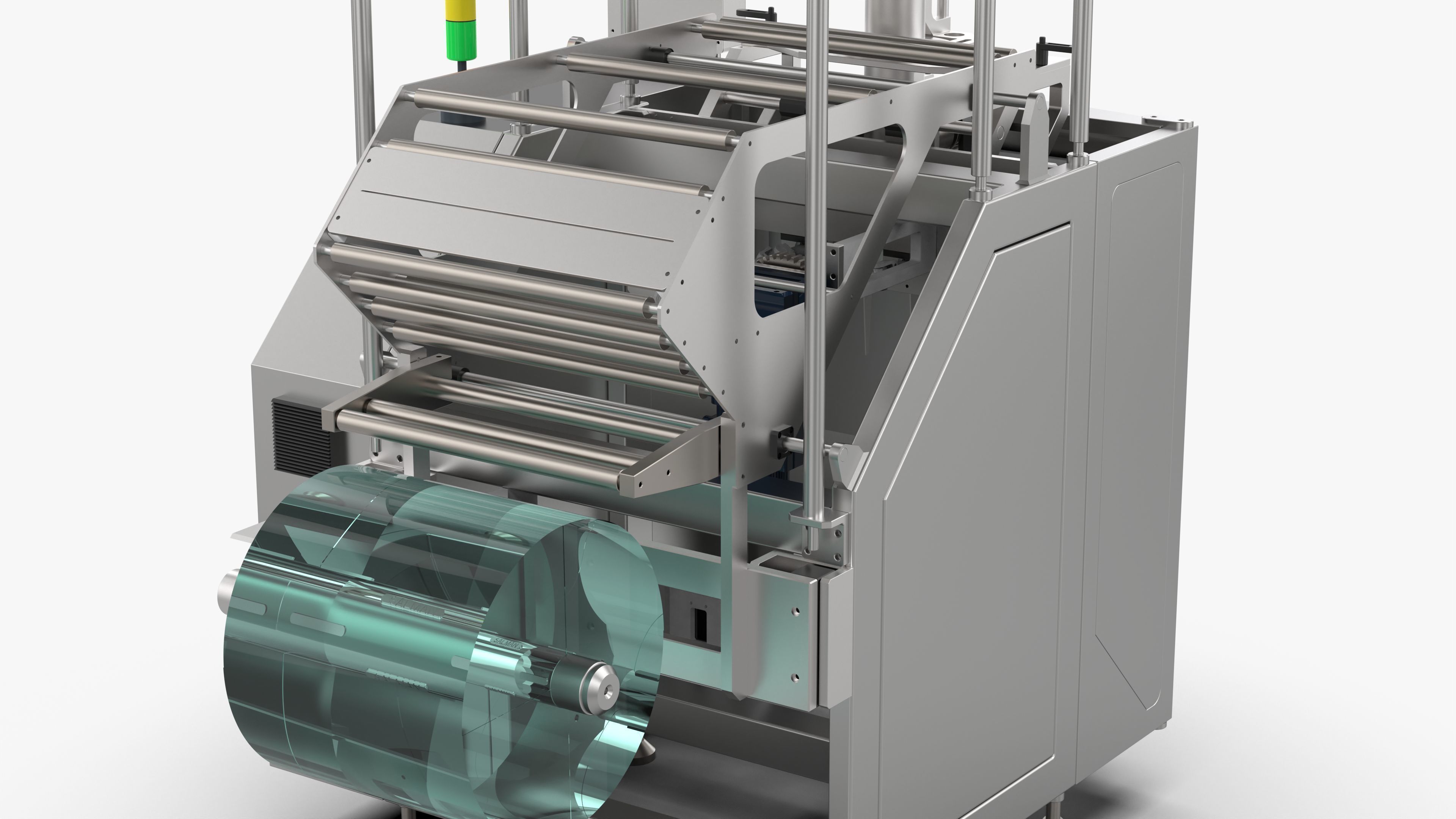 Vertical Fill Seal Packaging Machine 3D model_11