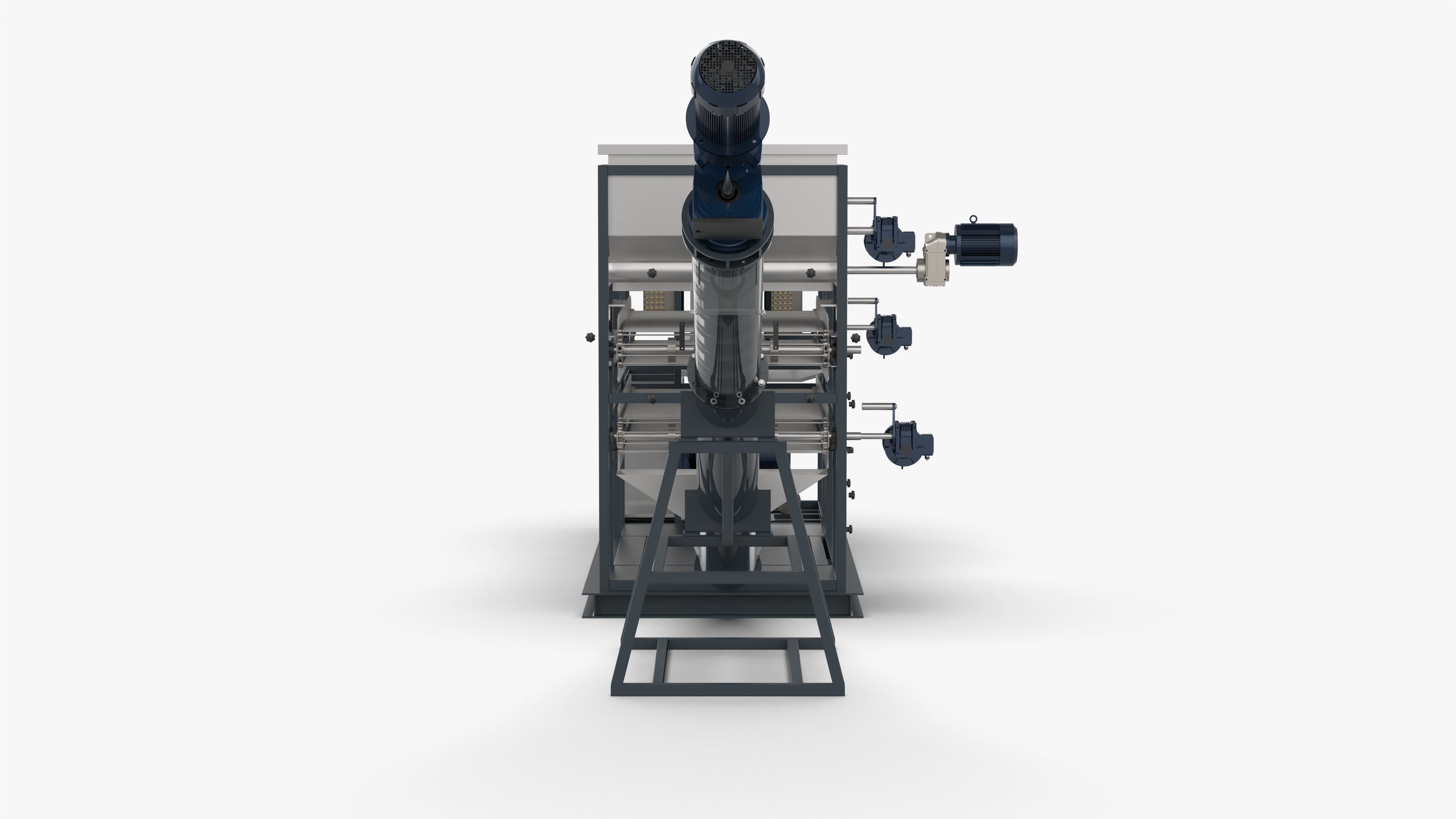 Heat Pump Sludge Drying Machine 3D model_8