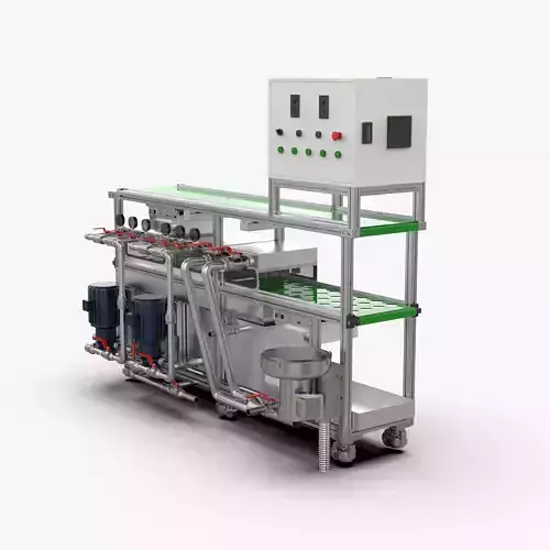 Automatic Hardware Cleaning and Conveying Machine