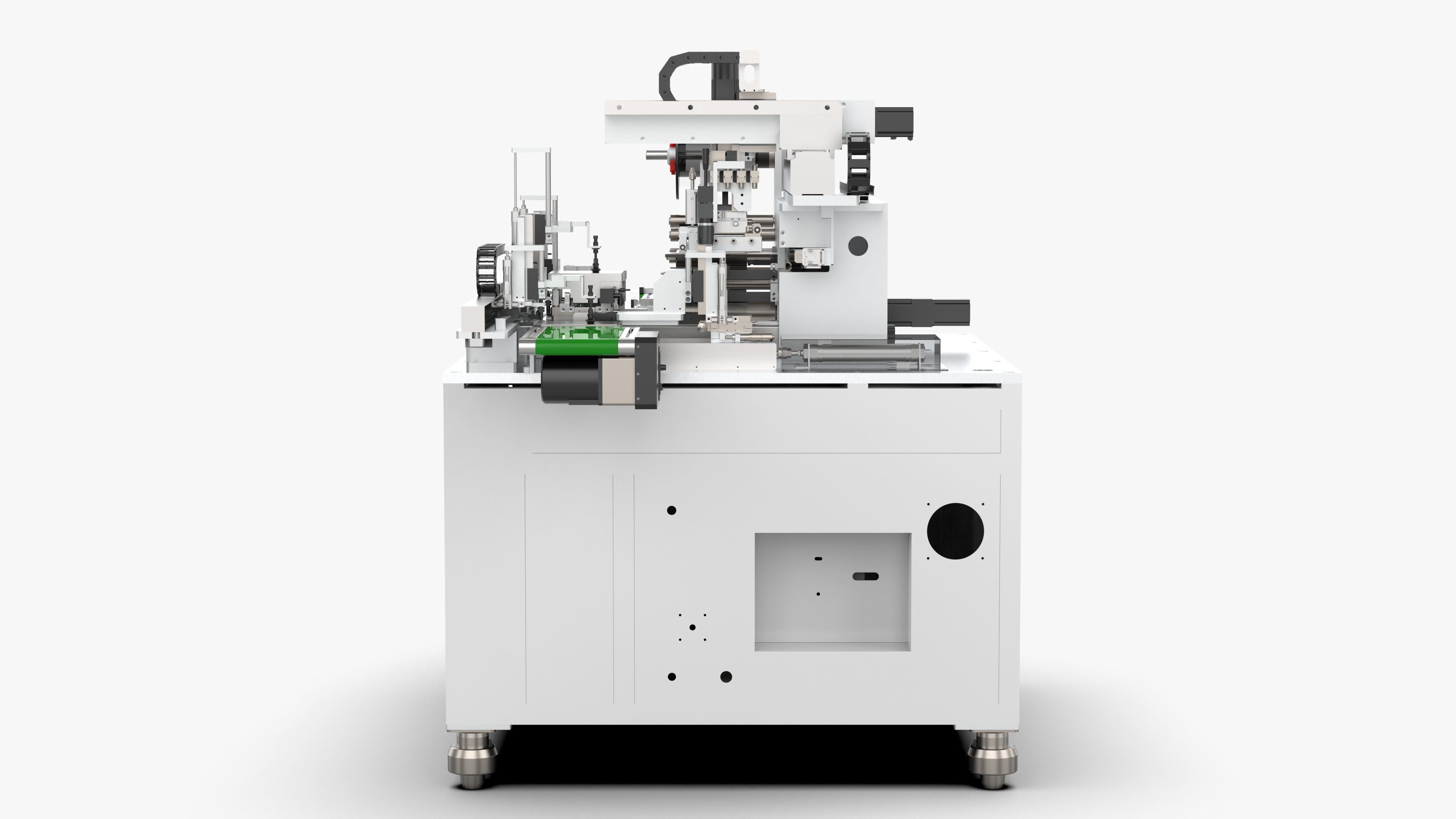 Automatic Mobile Phone Screen Film Sticking Machine 3D model_7