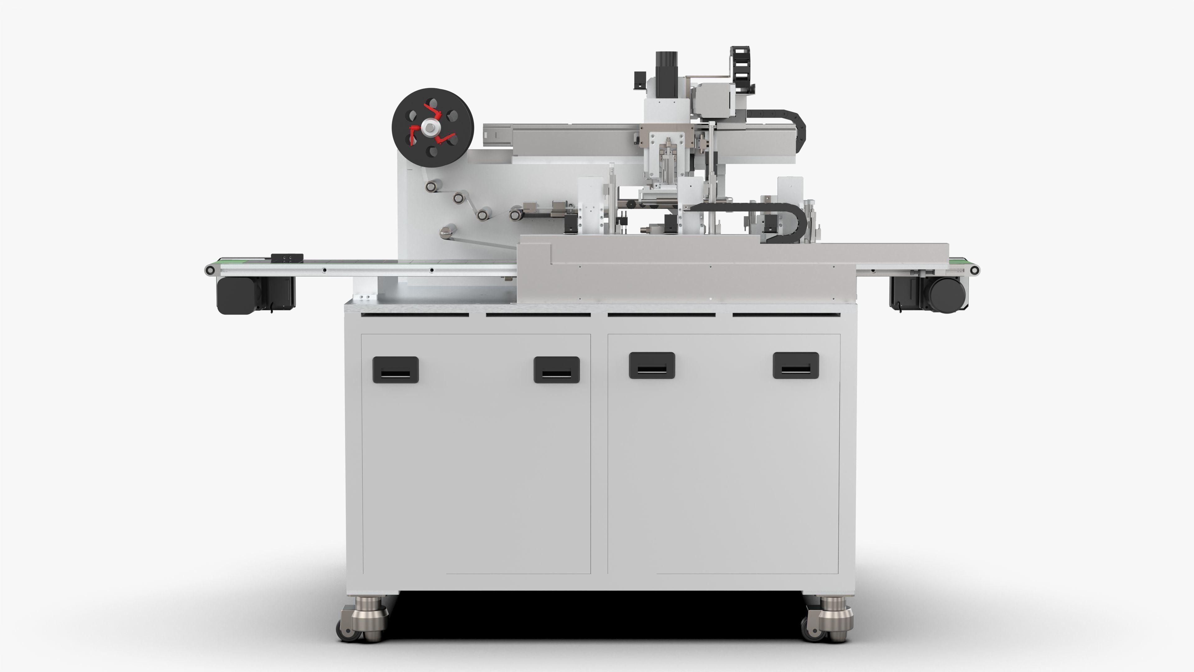 Automatic Mobile Phone Screen Film Sticking Machine 3D model_8