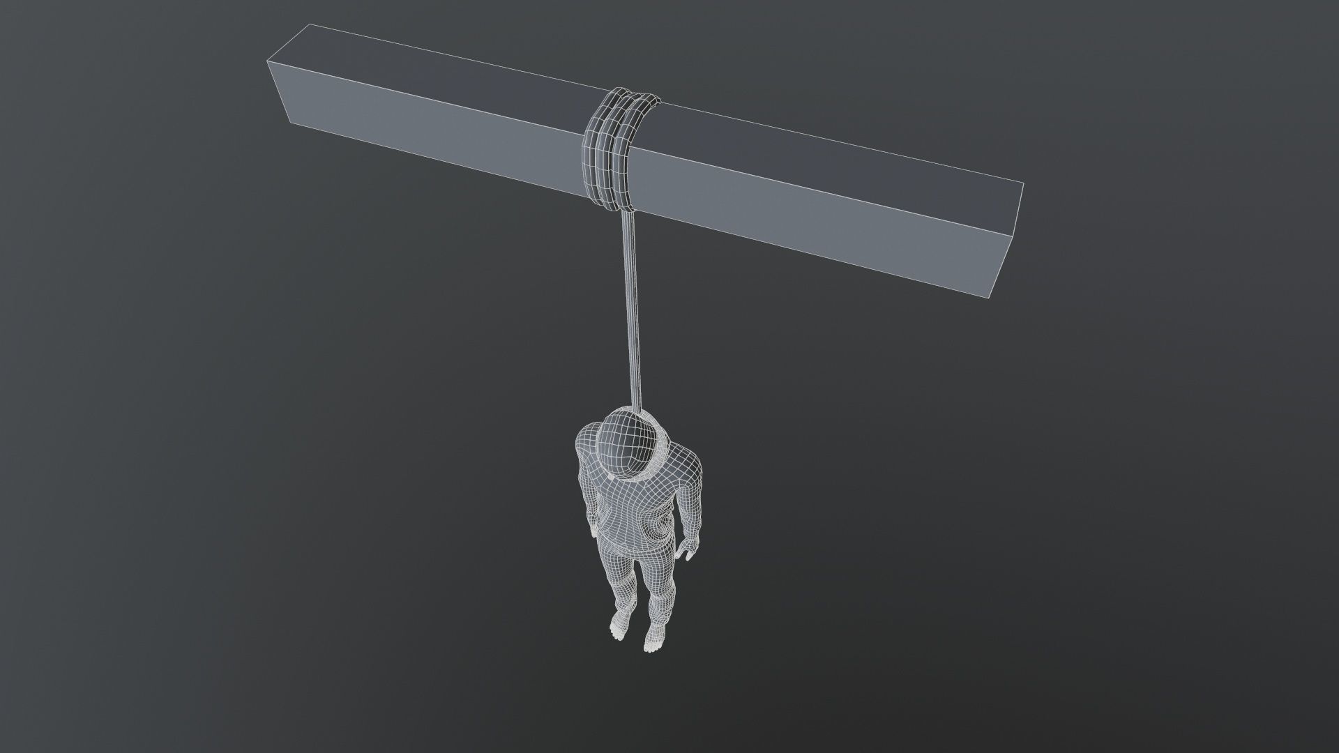 hangedV1 Low-poly 3D model_11