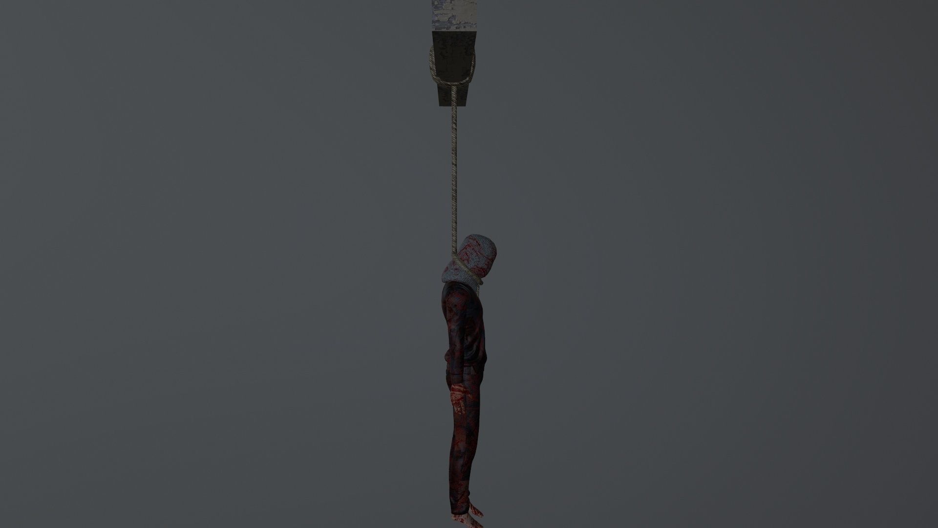 hangedV1 Low-poly 3D model_7