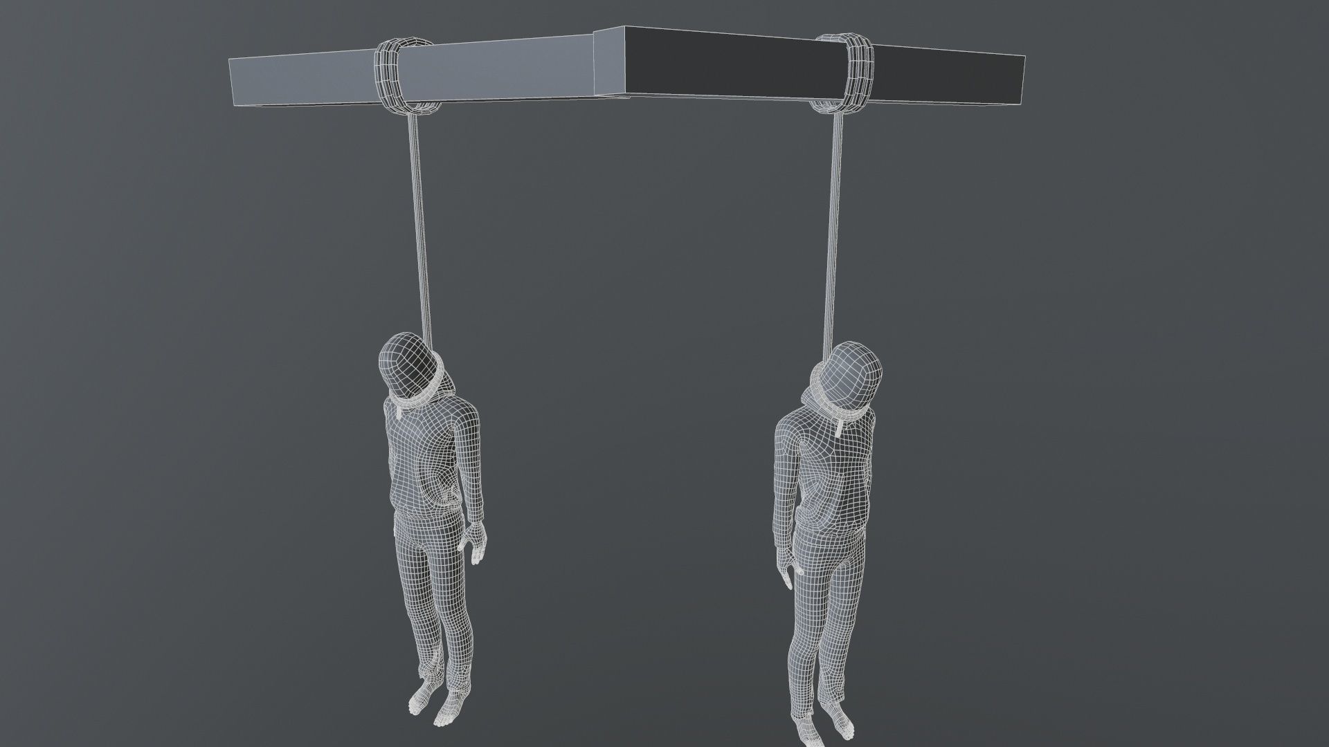 hangedV1 Low-poly 3D model_14