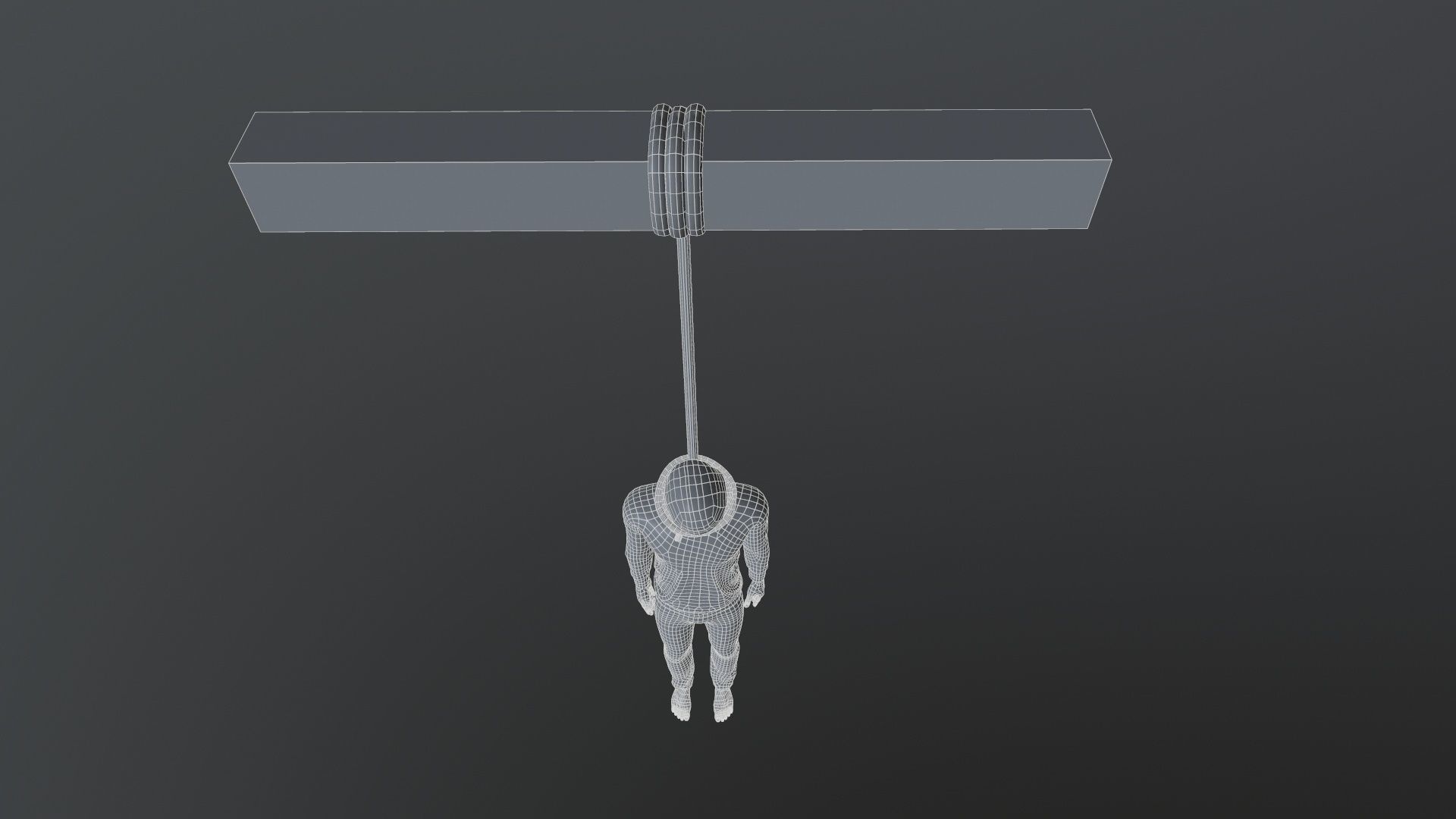 hangedV1 Low-poly 3D model_10