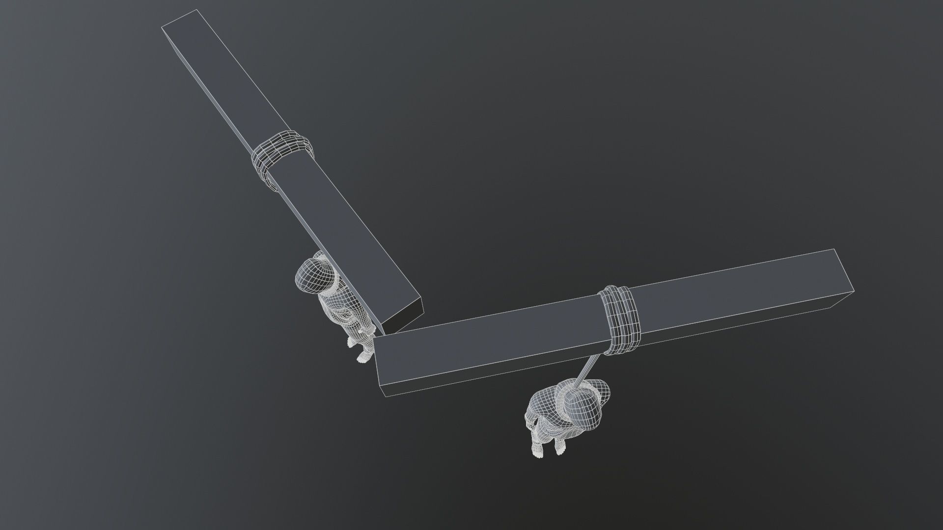 hangedV1 Low-poly 3D model_16