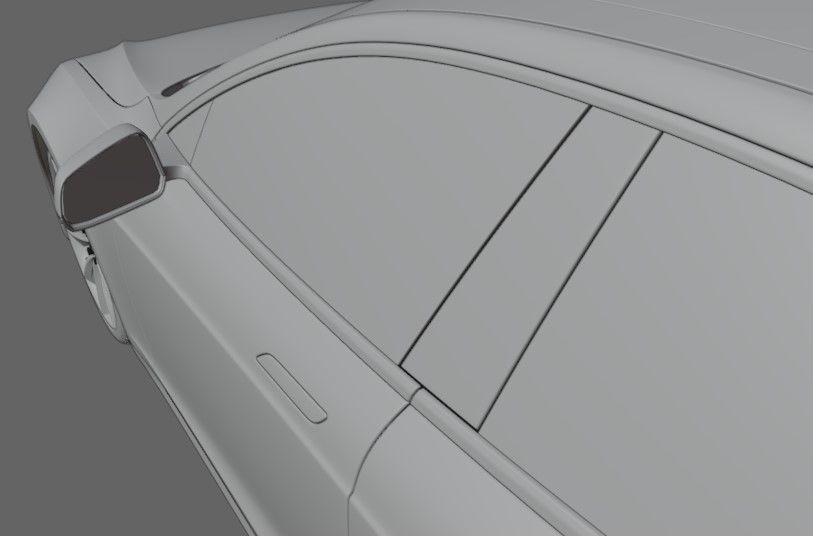 Tesla Model S 3D Model 3D model_12