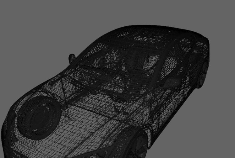 Tesla Model S 3D Model 3D model_16