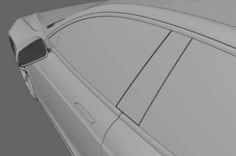 Tesla Model S 3D Model 3D model_11