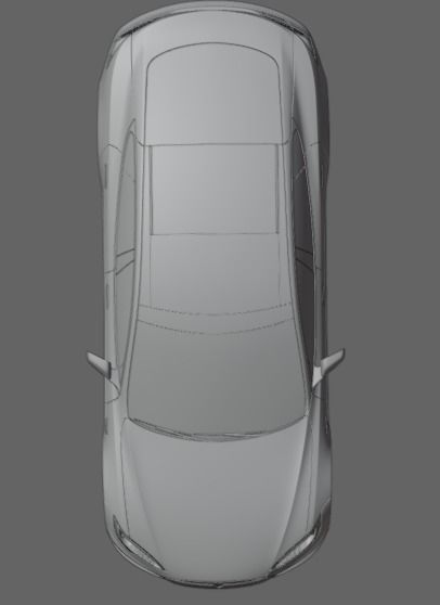 Tesla Model S 3D Model 3D model_13