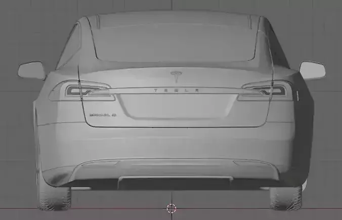 Tesla Model S 3D Model 3D model