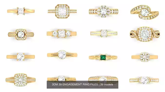 3DM 54 ENGAGEMENT RING FILES