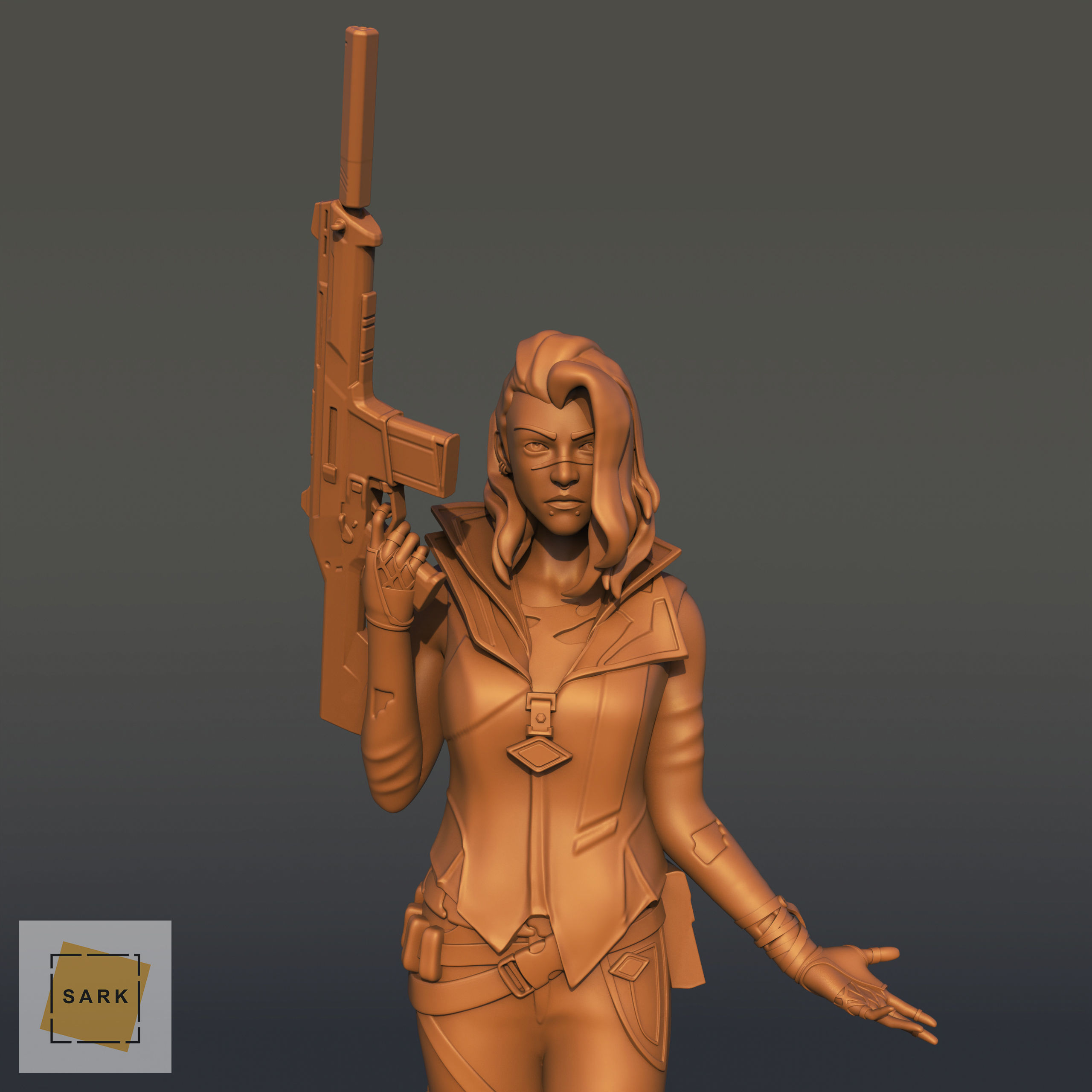 Fade Valorant - 3D Print Model 3D print model_3