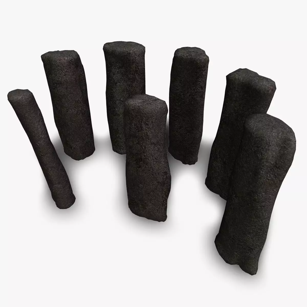 Rock Pillars - Base Free low-poly 3D model