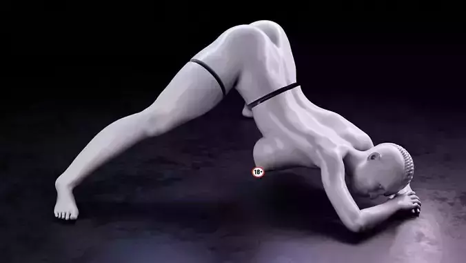 Sexy girl 74 Jack-o Pose V2 - Cutted