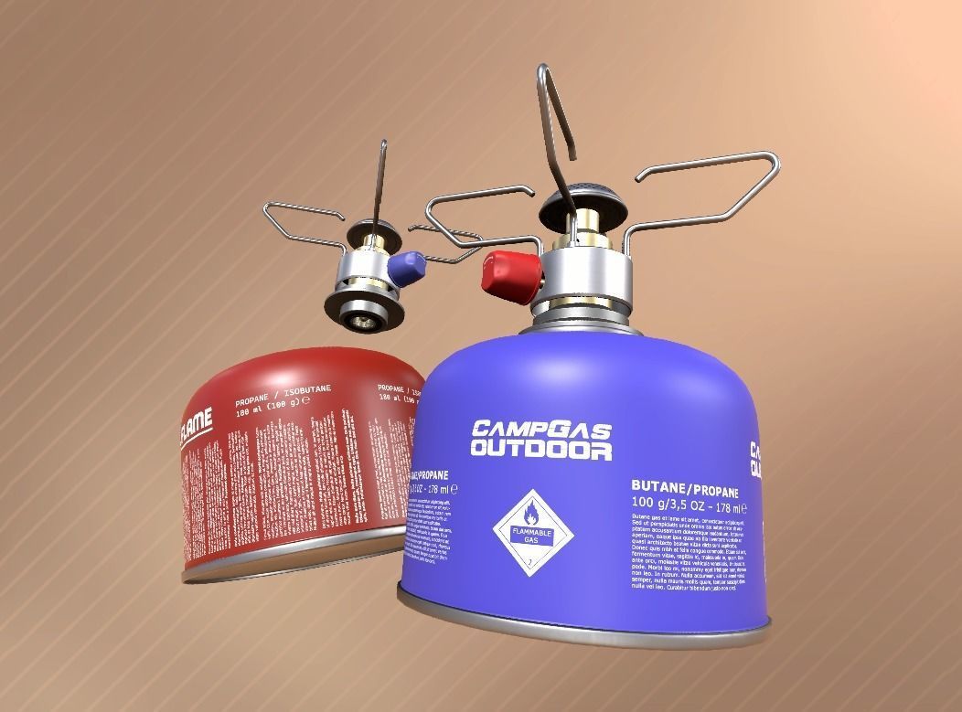 3D model Outdoor Gas Cooker VR / AR / low-poly | CGTrader