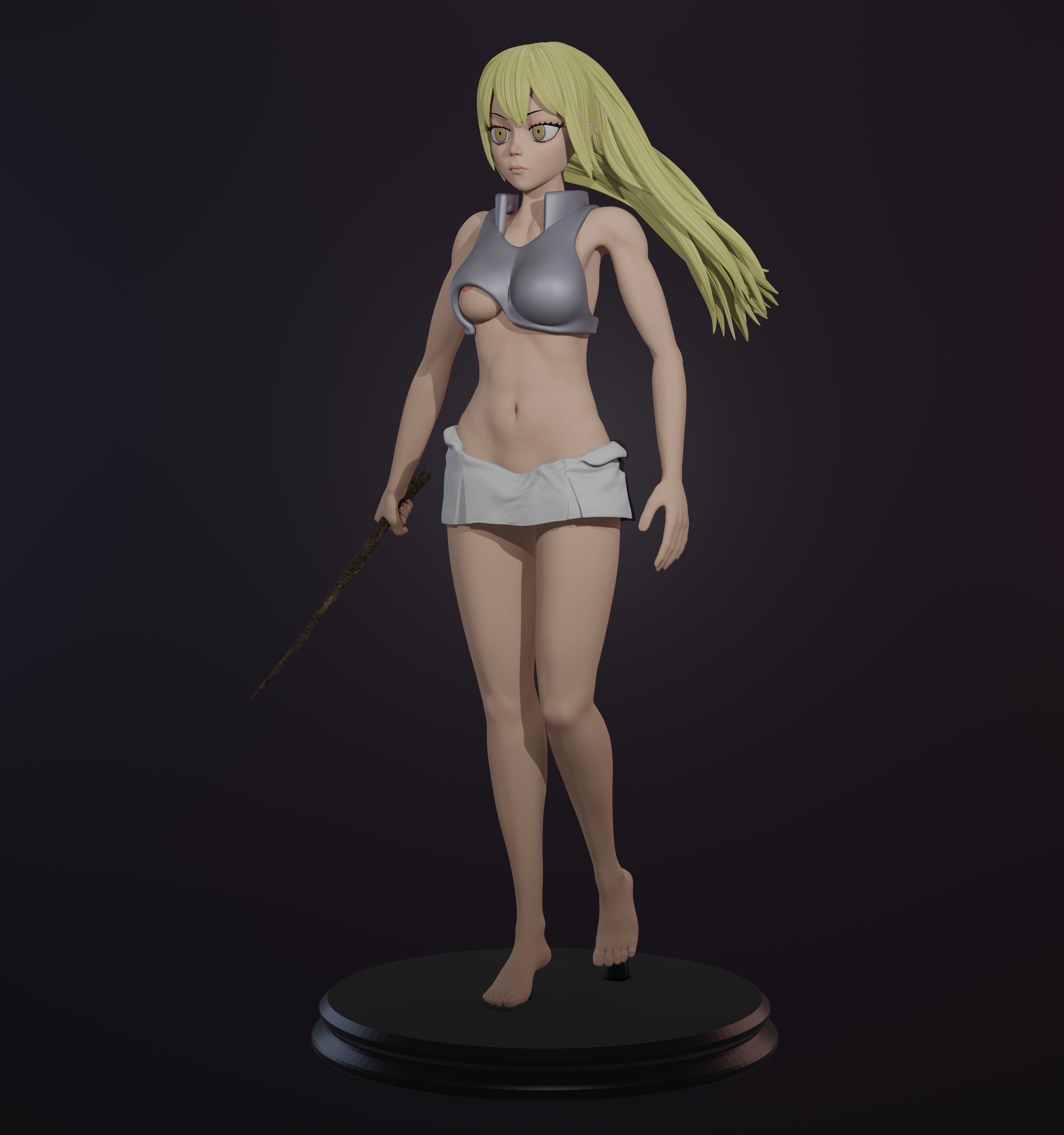 Danmachi Ais Wallenstein 3D print model_8