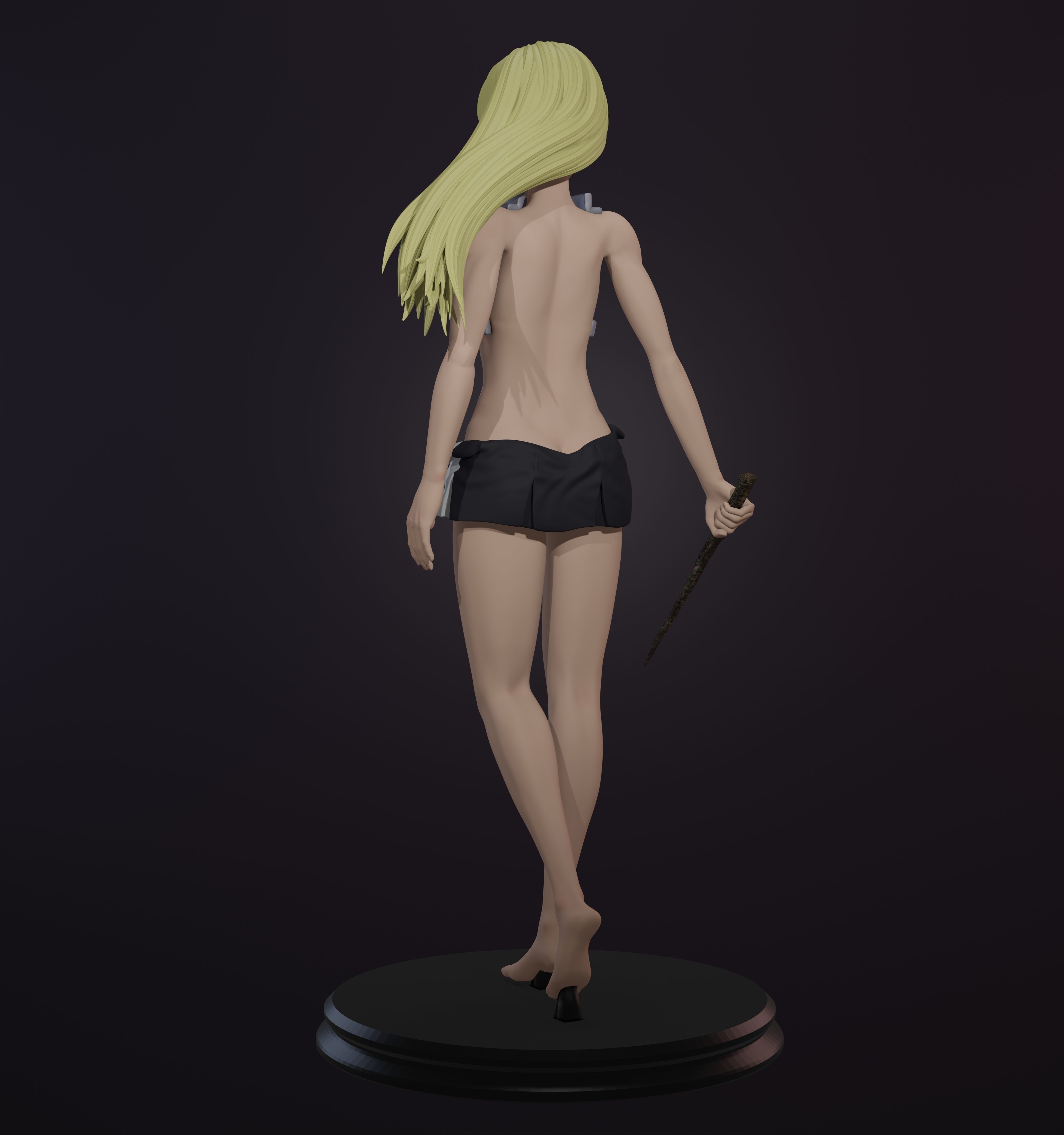 Danmachi Ais Wallenstein 3D print model_9