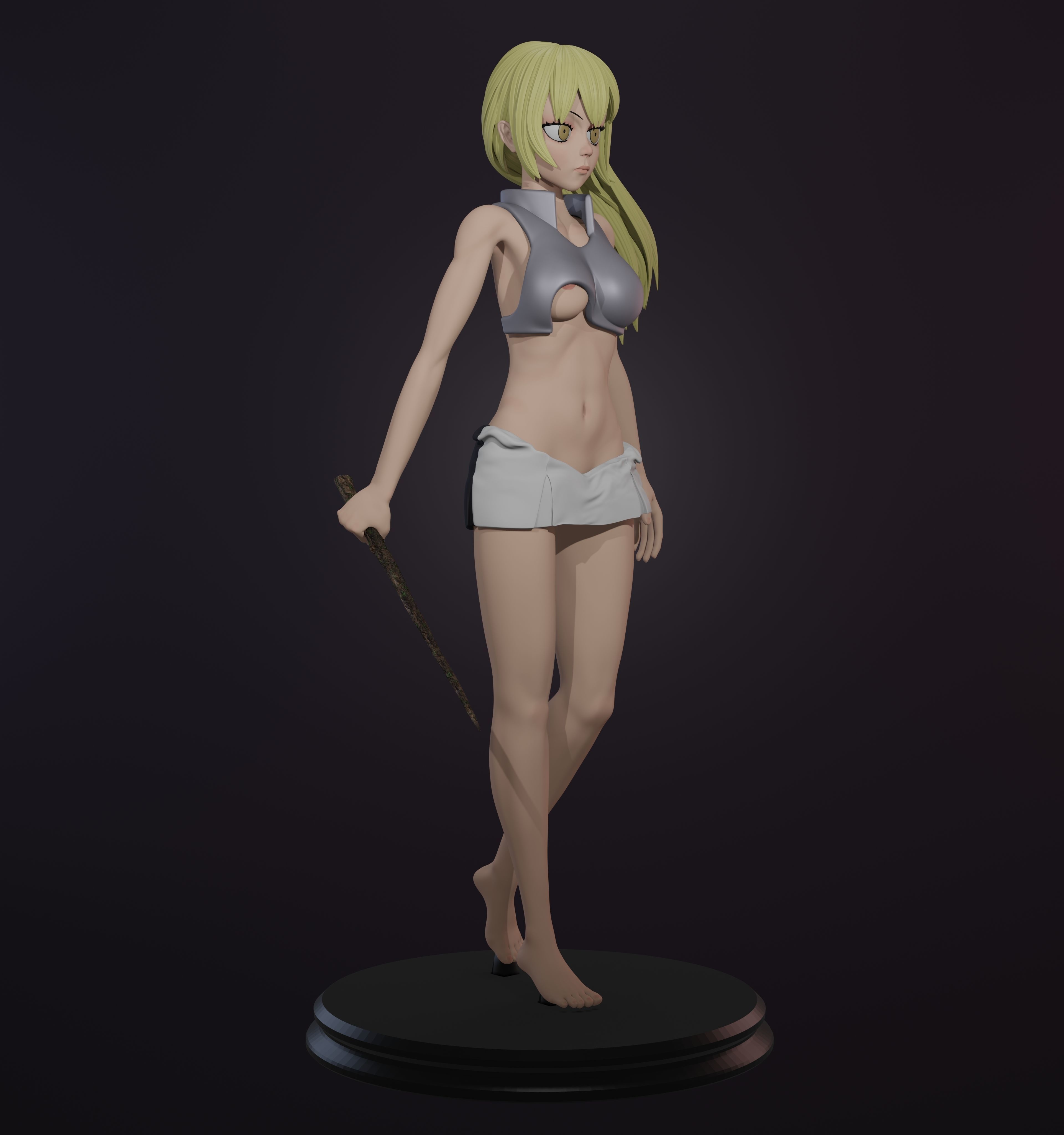 Danmachi Ais Wallenstein 3D print model_7