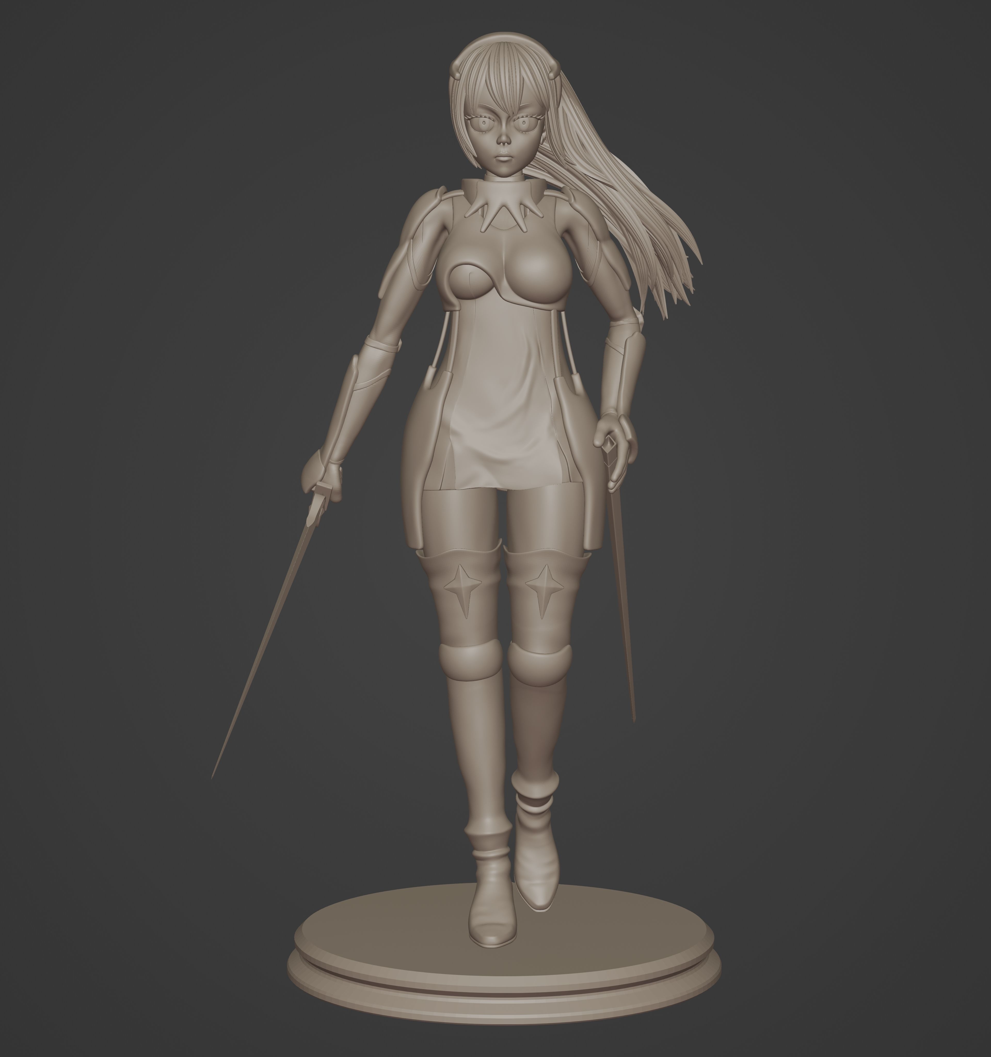 Danmachi Ais Wallenstein 3D print model_5