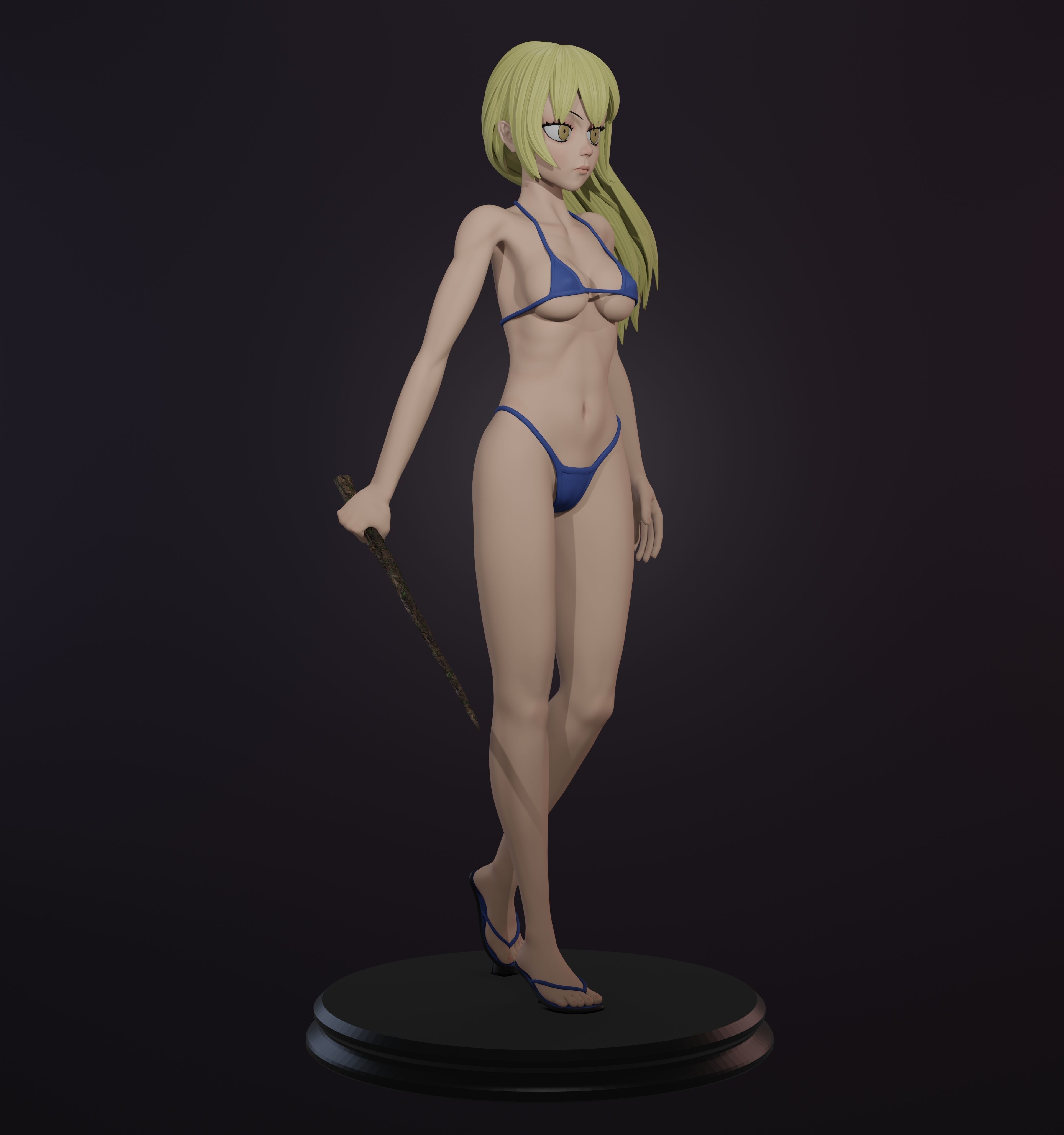 Danmachi Ais Wallenstein 3D print model_12