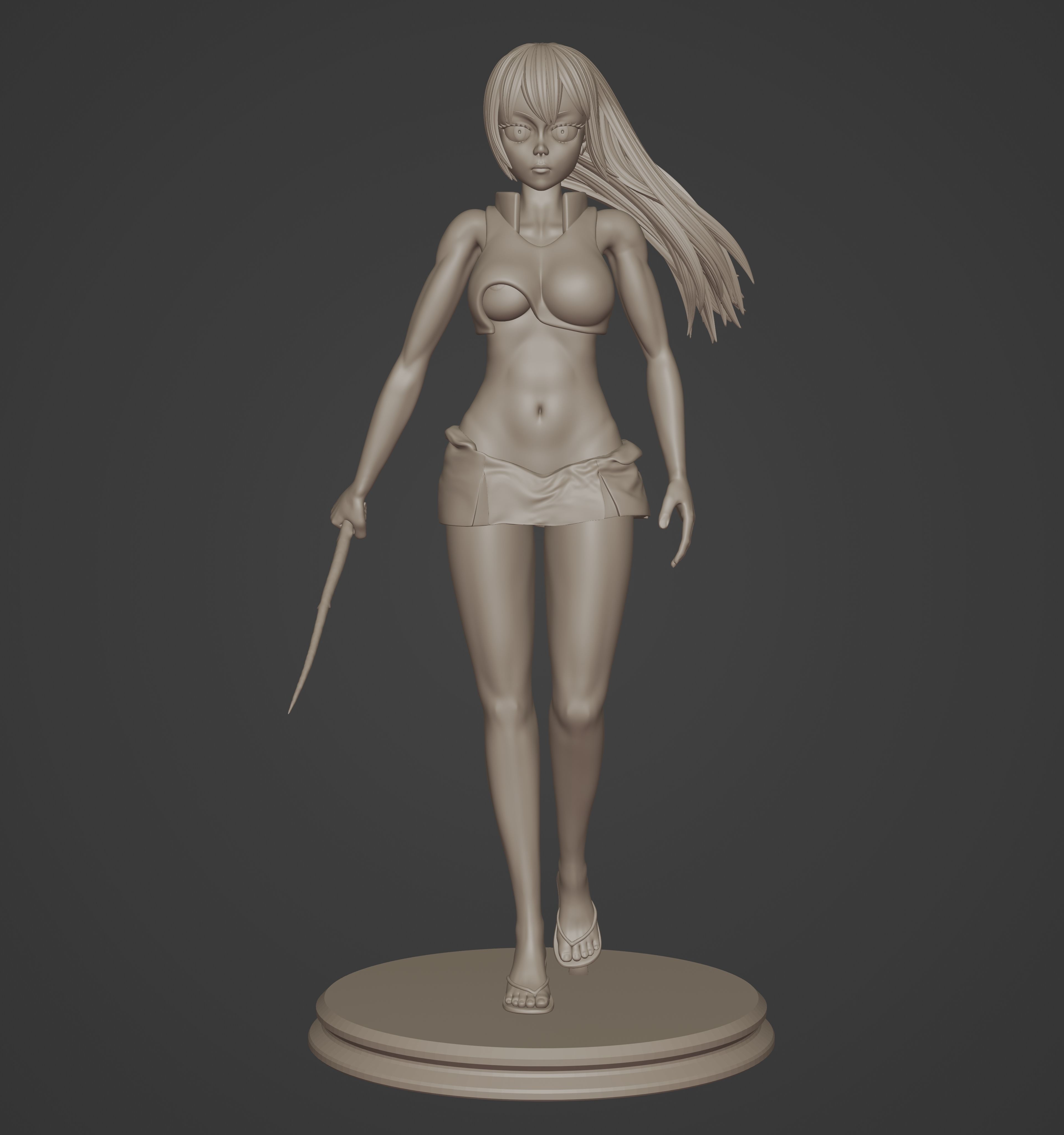 Danmachi Ais Wallenstein 3D print model_11