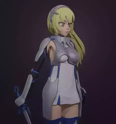 Danmachi Ais Wallenstein 3D print model