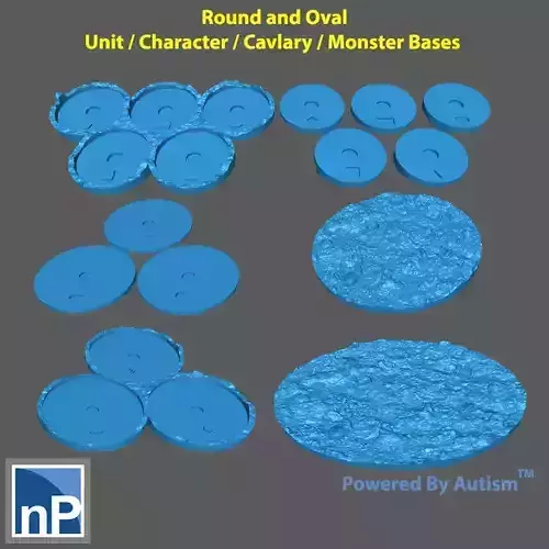 AOS Unit Trays - Bases - Muddy Rubble Slope