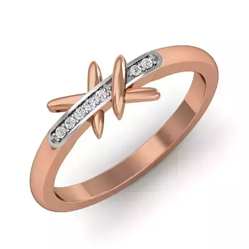 Women Ring Earrings Pendant set 3dm stl 3mf glb render details