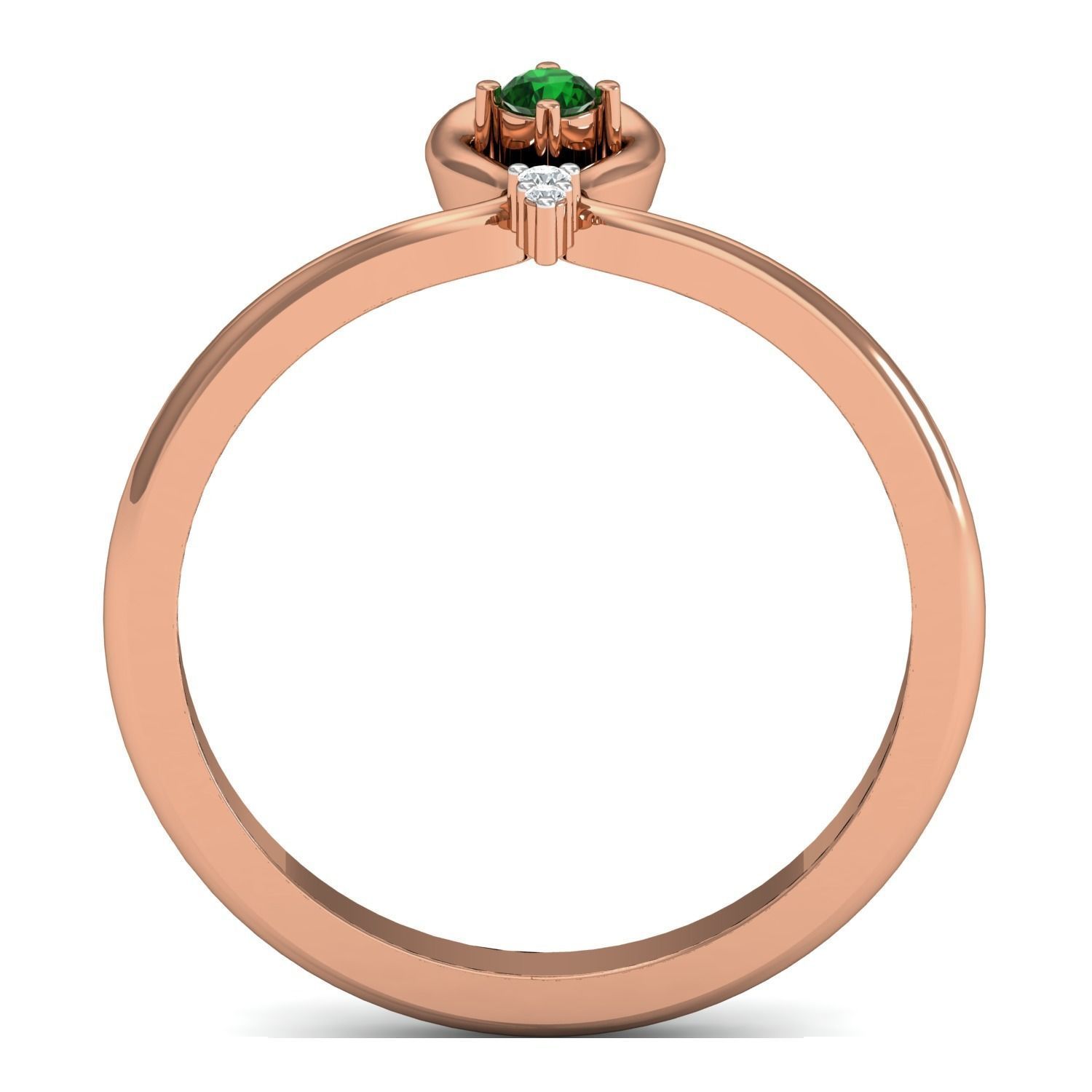 Women Ring Earrings Pendant set 3dm stl 3mf glb render details 3D print model_27