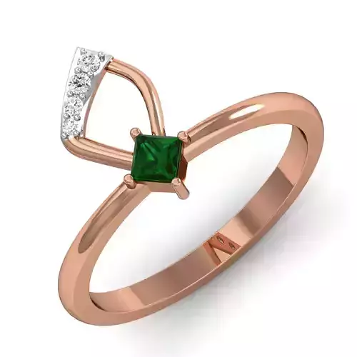 Women Ring Earrings Pendant set 3dm stl 3mf glb render details