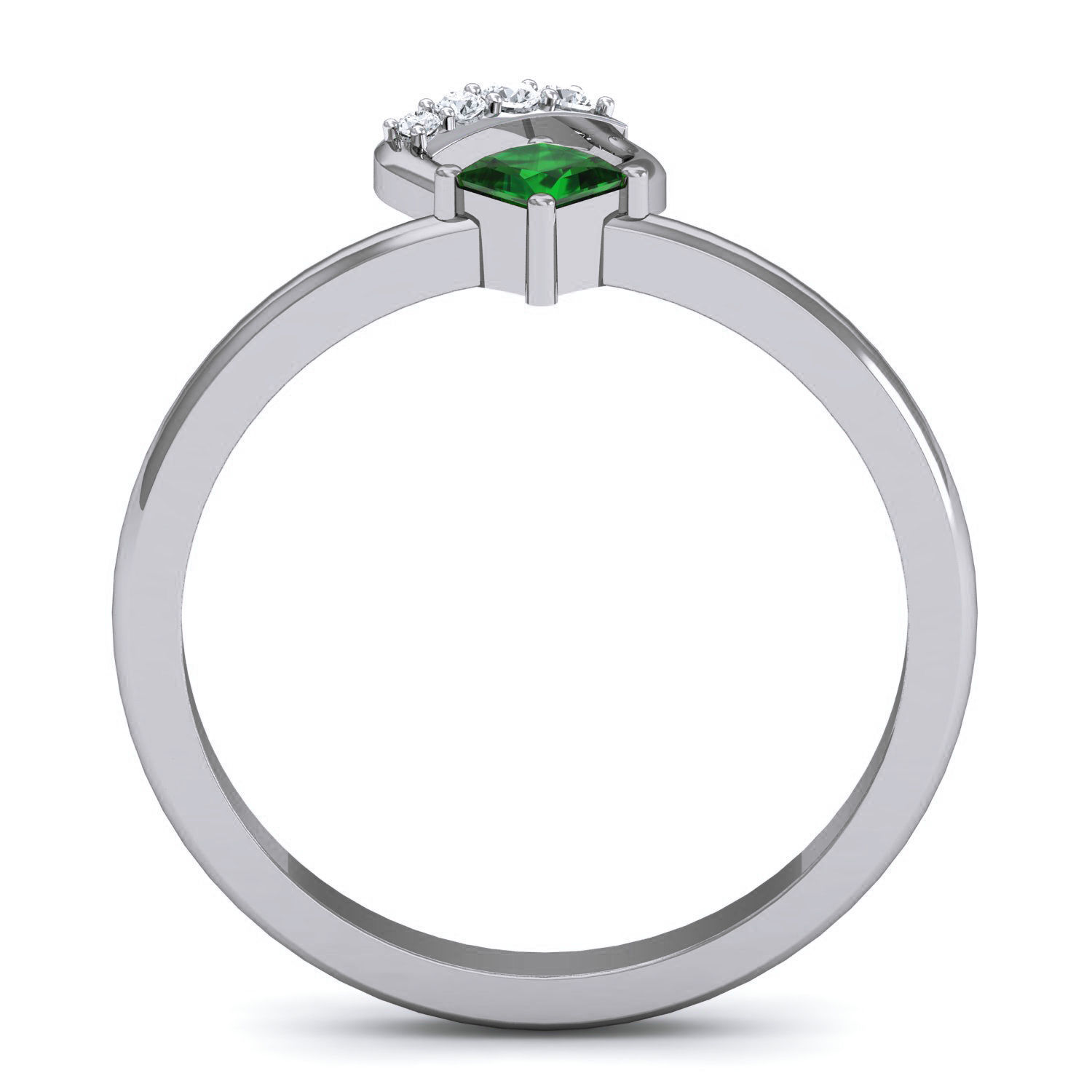 Women Ring Earrings Pendant set 3dm stl 3mf glb render details 3D print model_28