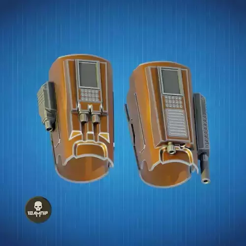 Custom Mandalorian inspired gauntlet