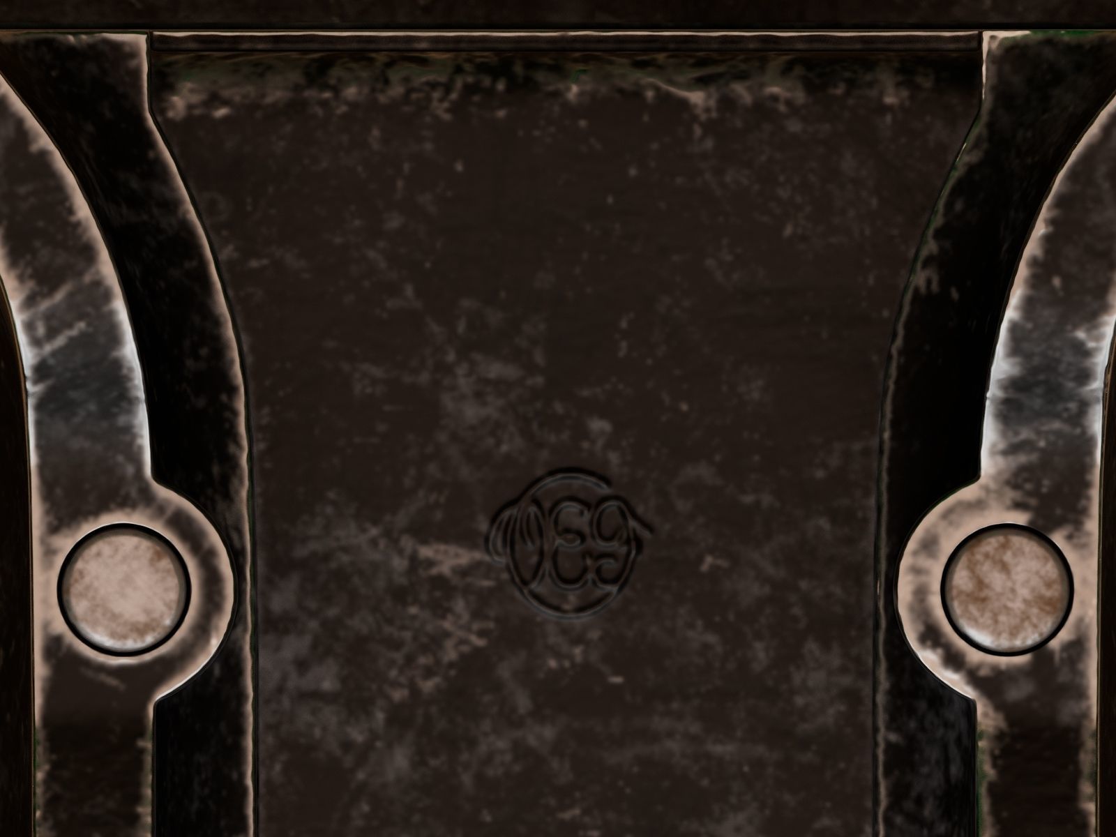 Soviet phone BAGTA-50 Free 3D model_8