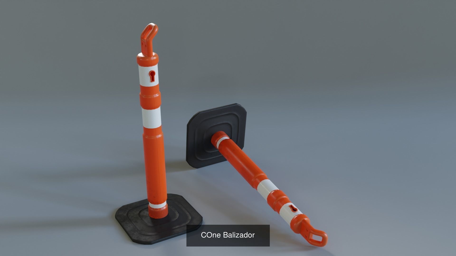 Traffic signage 3D Model Collection_6