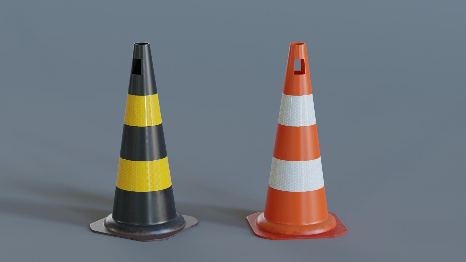 Traffic signage 3D Model Collection_11