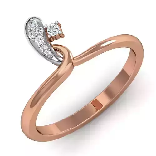 Women Ring Earrings Pendant set 3dm stl 3mf glb render details