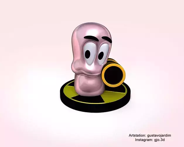 Worms armageddon STL 3D print model