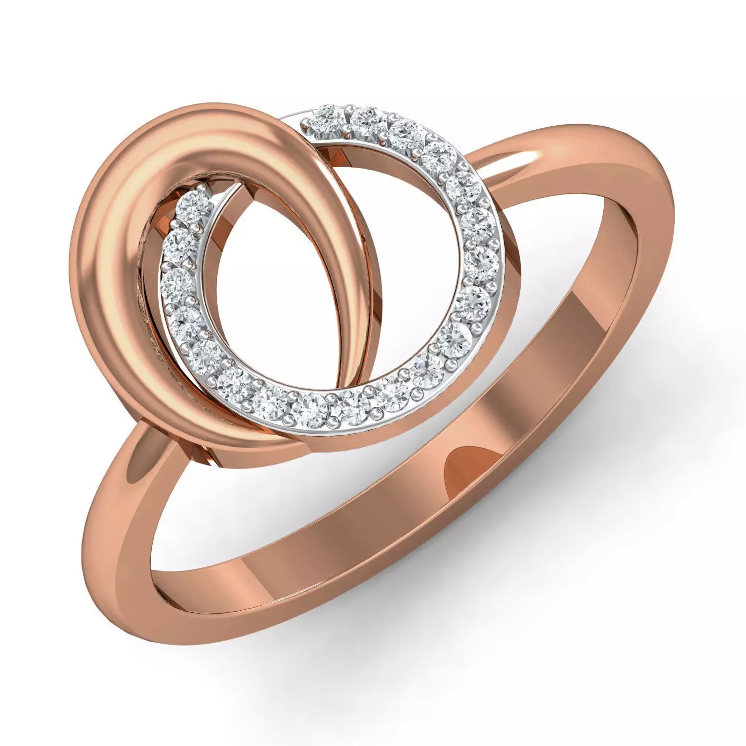 Women Ring Earrings Pendant set 3dm stl 3mf glb render details 3D print model