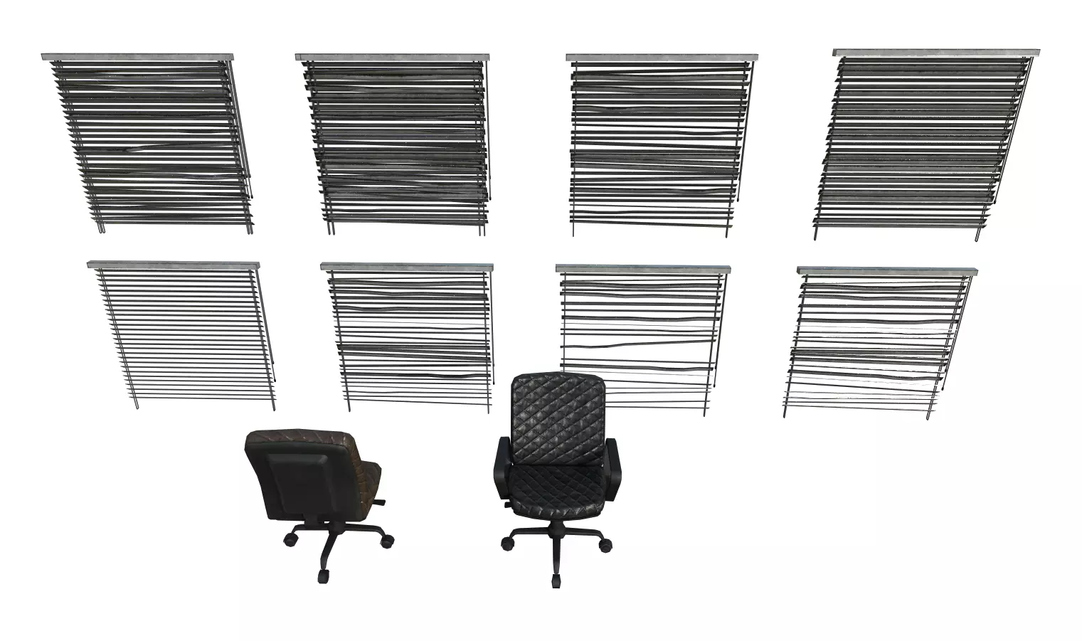 Office Props Pack 2 Low-poly 3D model