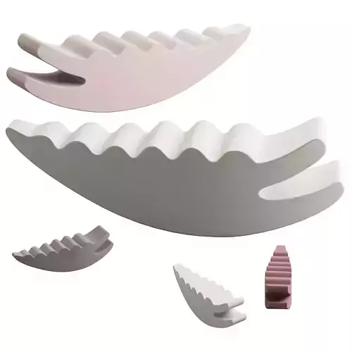 098 Plust COCCODRILLO Polyethylene rocking horse