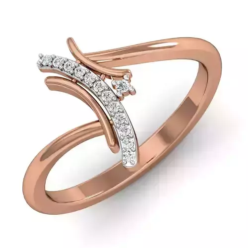 Women Ring Earrings Pendant set 3dm stl 3mf glb render details