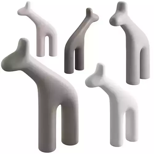 099 Plust RAFFA Polyethylene sculptures