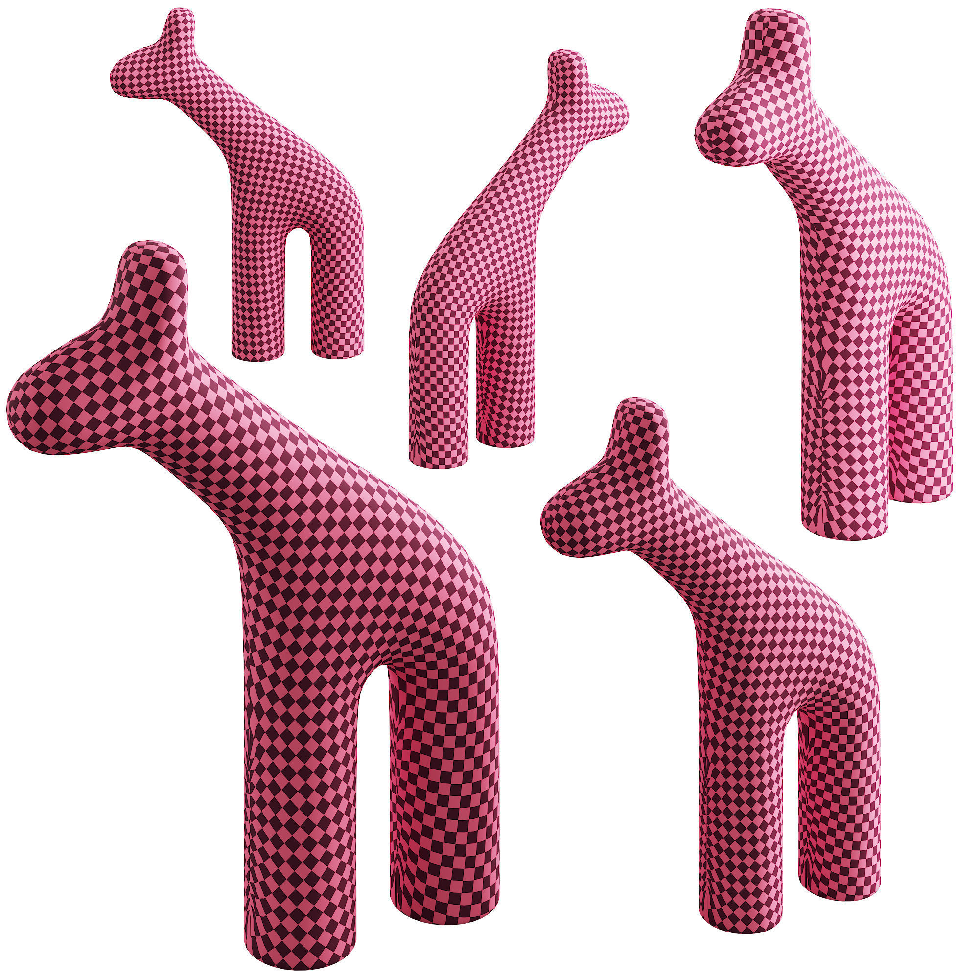099 Plust RAFFA Polyethylene sculptures 3D model_1