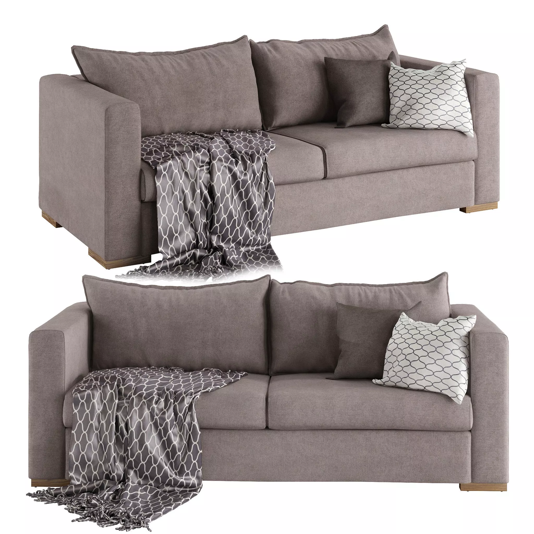 Bouvier Sofa 3D model_0