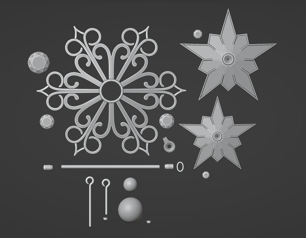 brooch ashley graham  resident evil 4 remake 3D print model_3